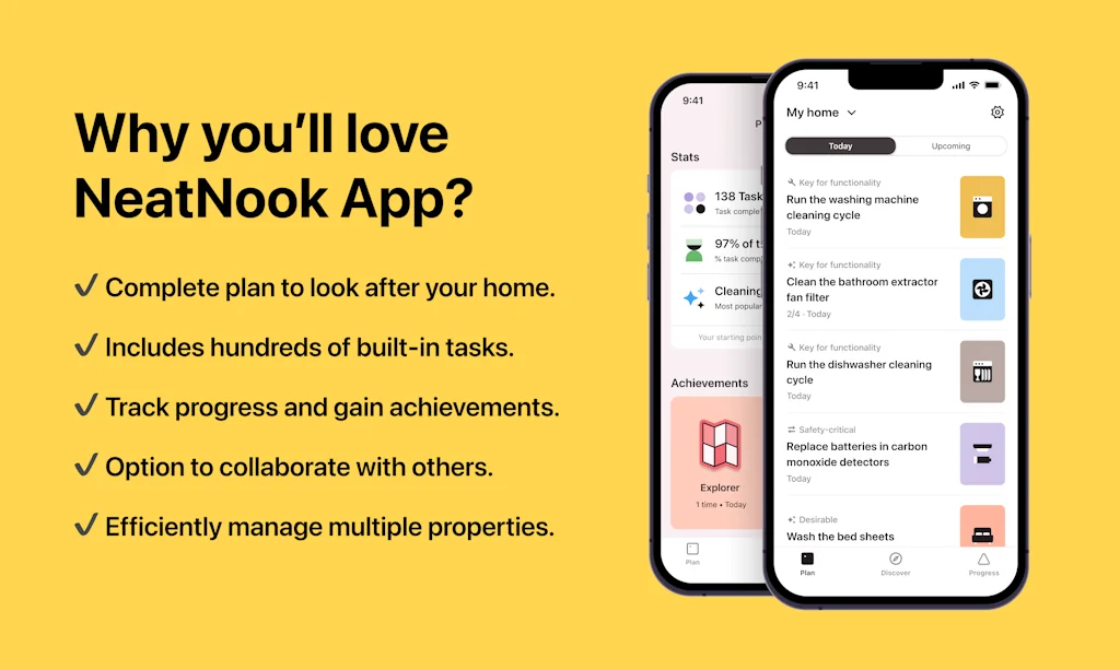 NeatNook: Maintenance&Cleaning Schedule screenshot 2 of 3
