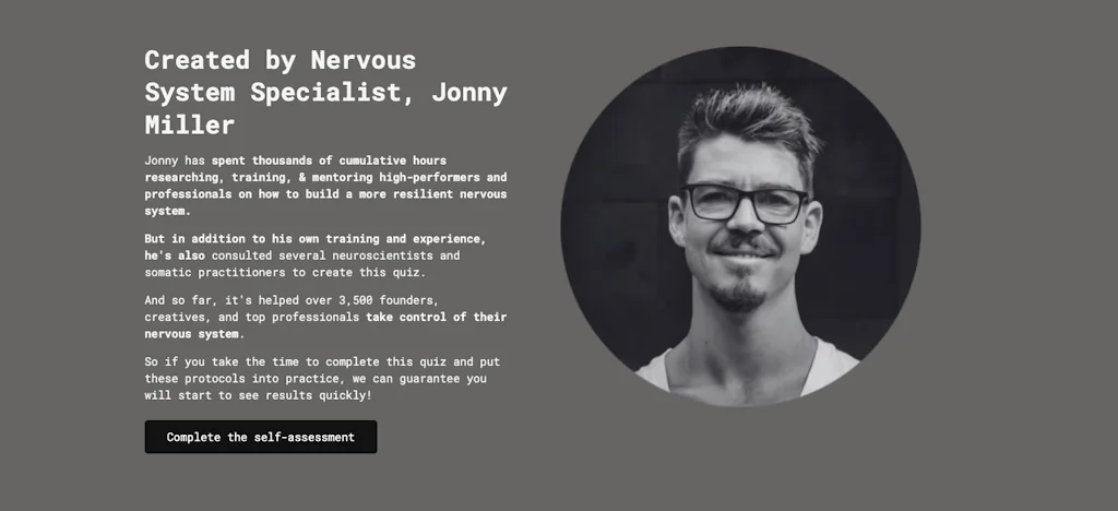 Nervous System Quotient (NSQ) screenshot 2 of 3