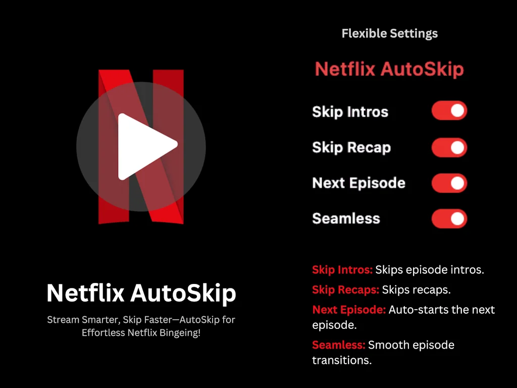 Netflix AutoSkip screenshot 1 of 5