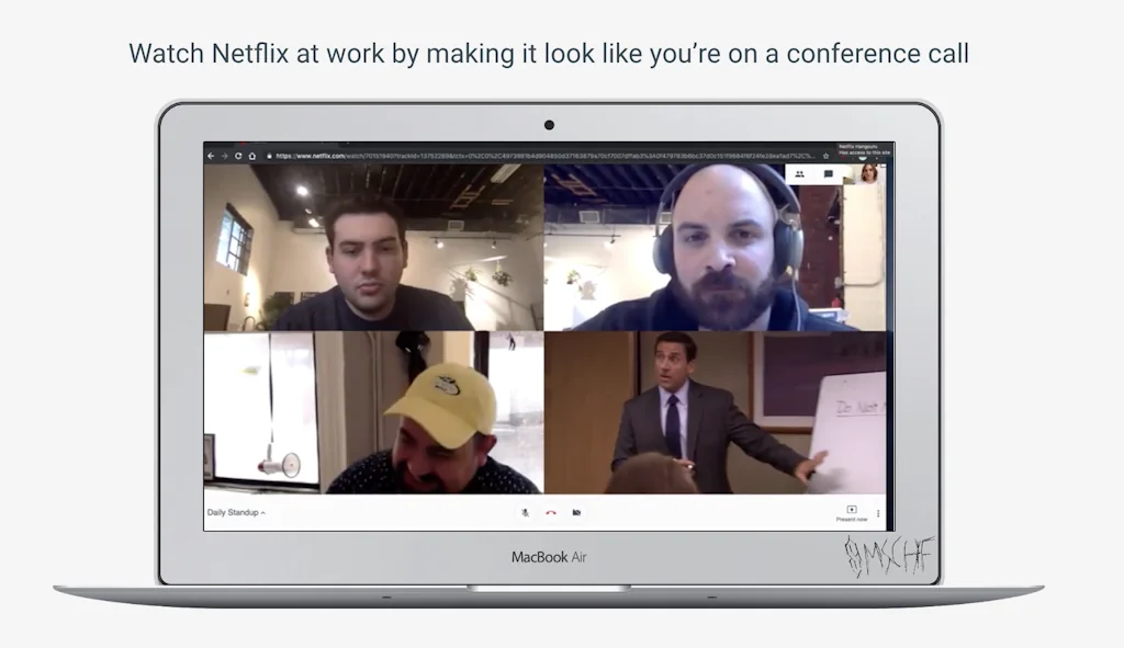 Netflix Hangouts screenshot 1 of 2