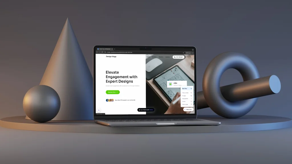 Netjet.io, Free AI Website Builder  screenshot 1 of 6