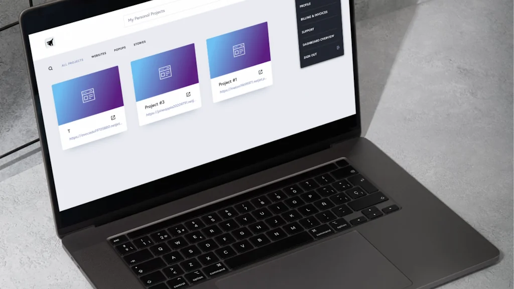 Netjet.io, Free AI Website Builder  screenshot 6 of 6
