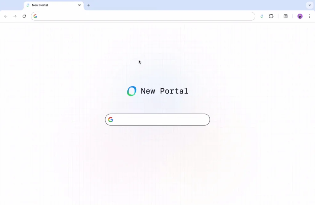 New Portal screenshot 1 of 3