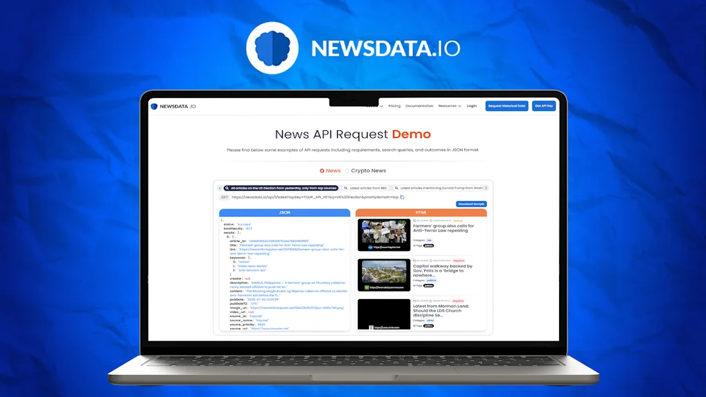 Newsdata.io News API screenshot 3 of 5