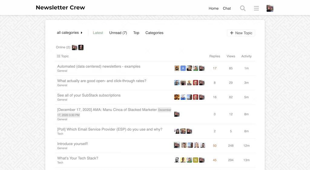 Newsletter Crew screenshot 10 of 10
