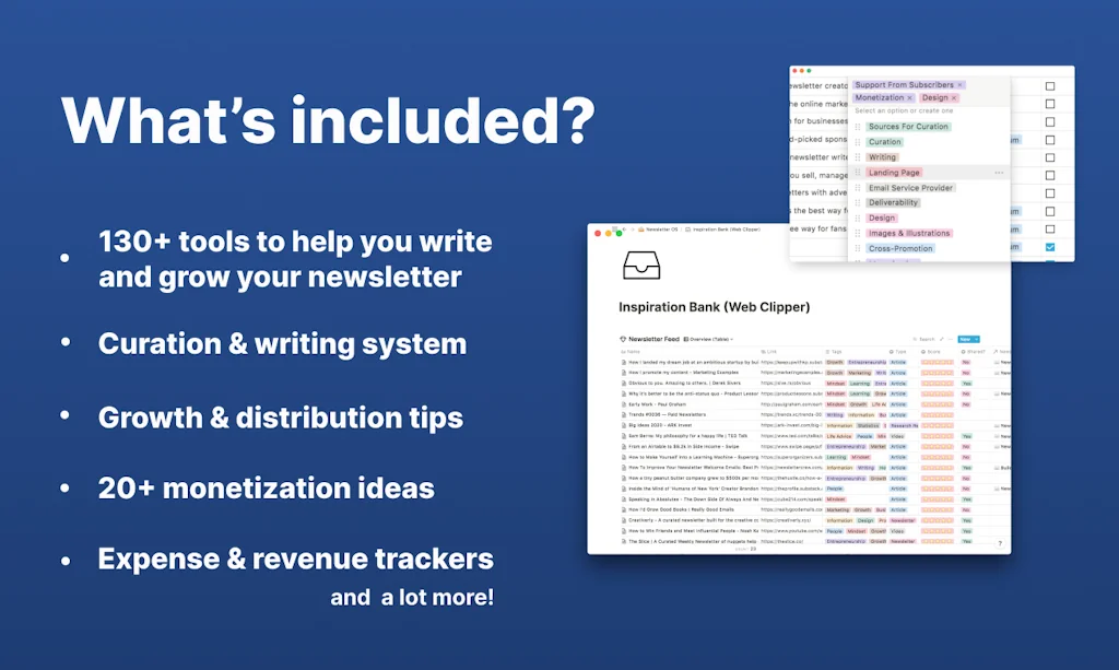 Newsletter Operating System screenshot 3 of 5