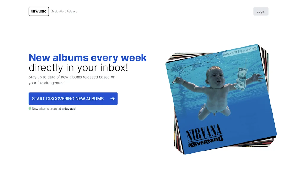 Newusic screenshot 1 of 4