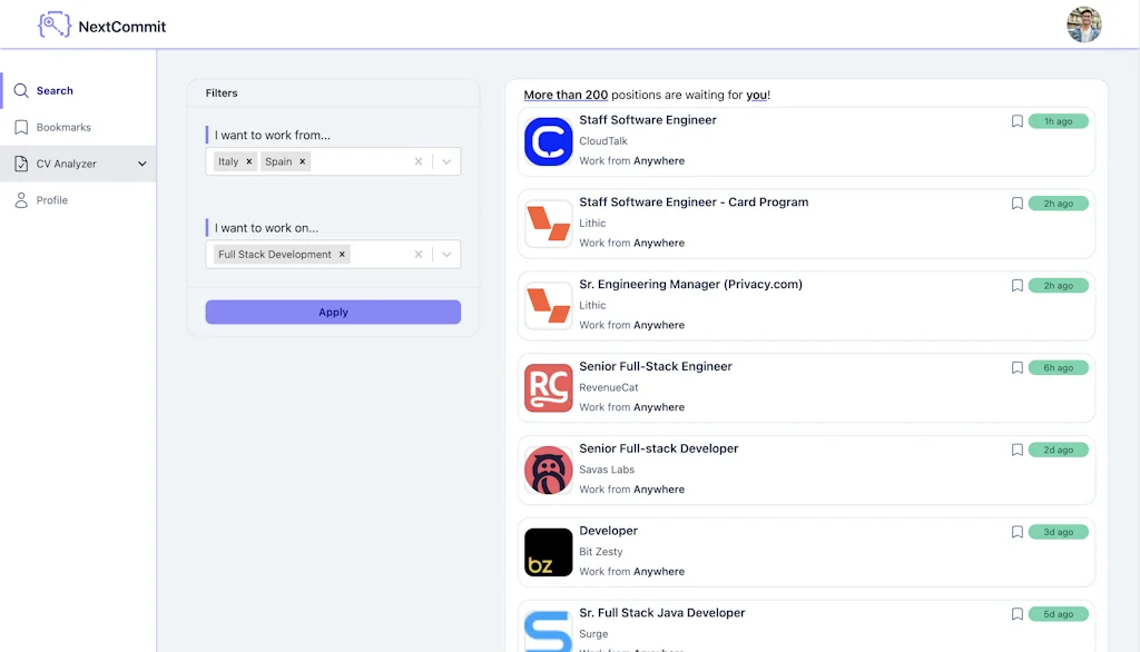 NextCommit screenshot 2 of 5