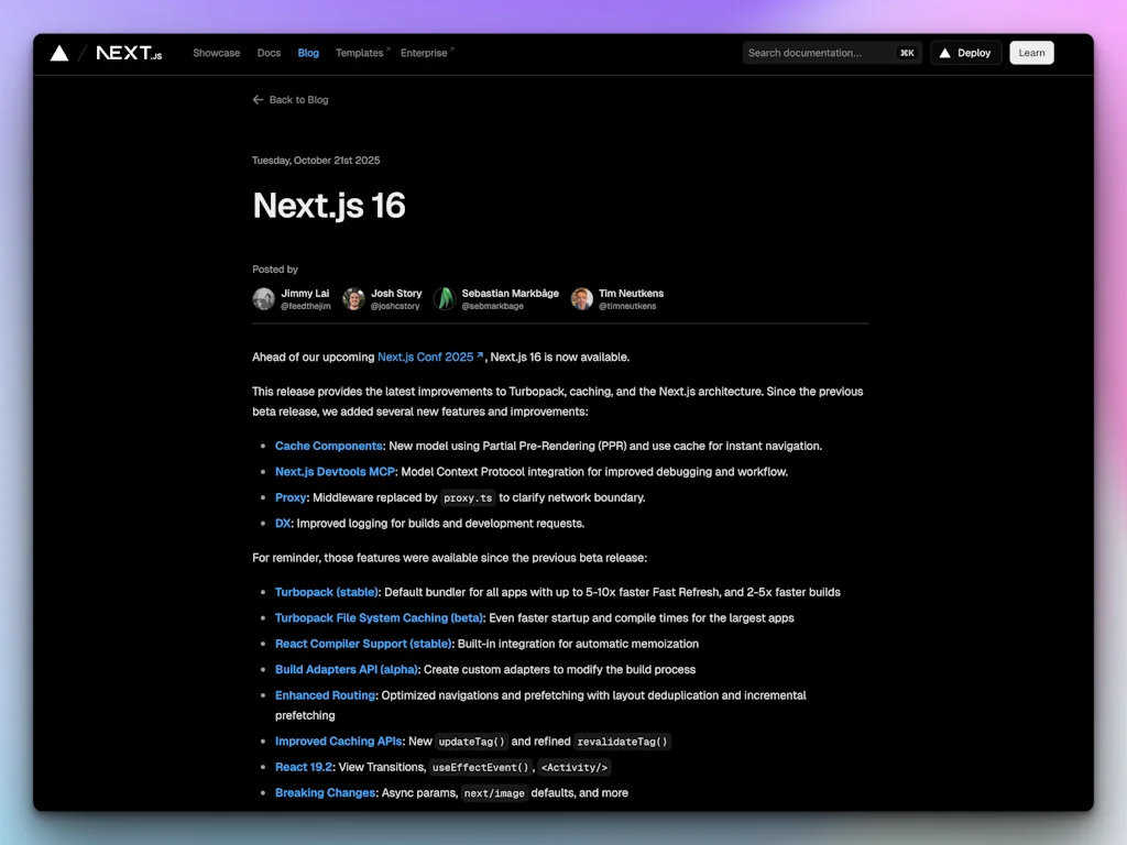 Next.js screenshot 3 of 6