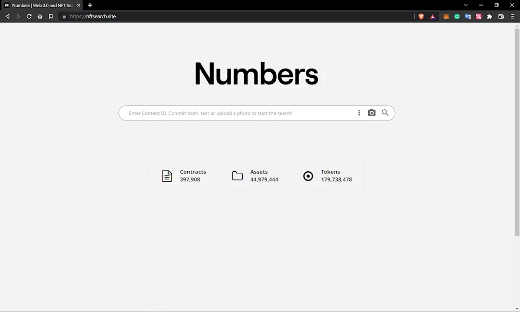 NFT Search Engine from Numbers Protocol screenshot 3 of 4