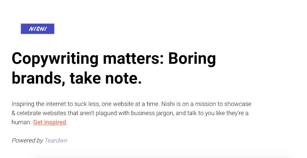 Nishi screenshot 1 of 4