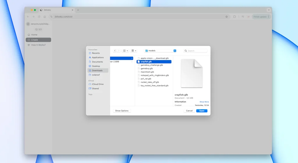 No-code 3D Website screenshot 2 of 6