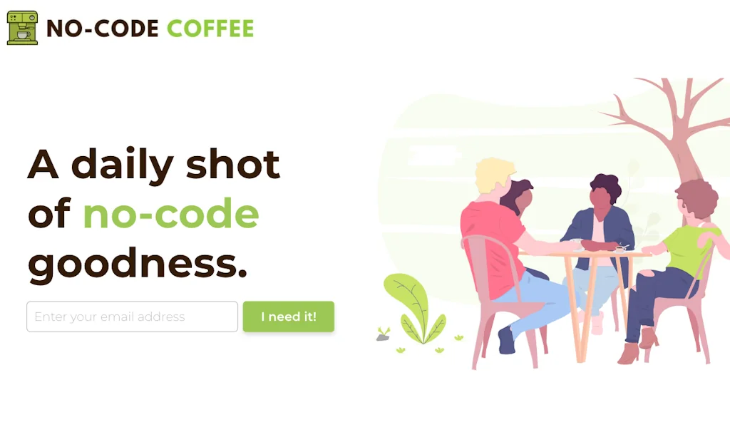 No-Code Coffee screenshot 1 of 2