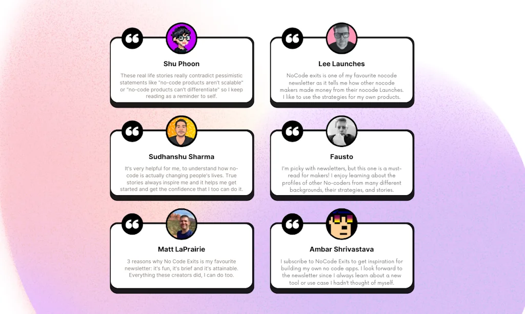 No-Code Exits screenshot 2 of 2