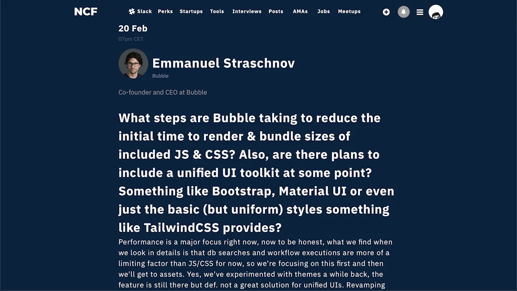 No Code Founders screenshot 3 of 3