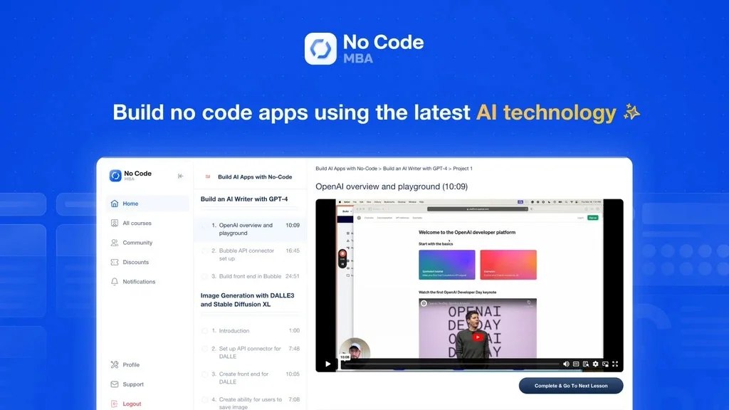 No Code MBA screenshot 2 of 4