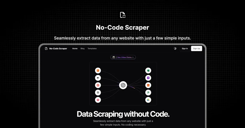 No-Code Scraper screenshot 2 of 4
