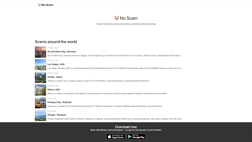 No Scam screenshot 1 of 3