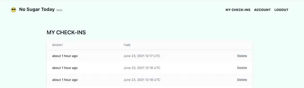 No Sugar Today screenshot 2 of 2