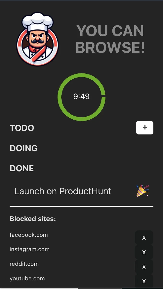 NoBrowseForYou screenshot 2 of 2