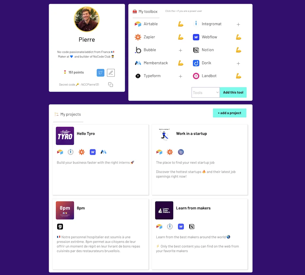 NoCode Club screenshot 4 of 4