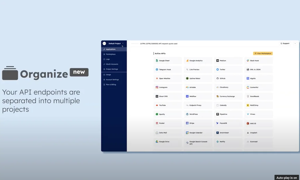 NoCodeAPI screenshot 4 of 11