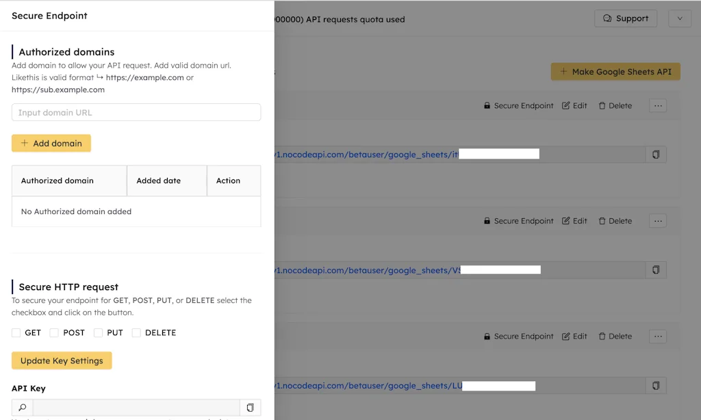 NoCodeAPI screenshot 9 of 11