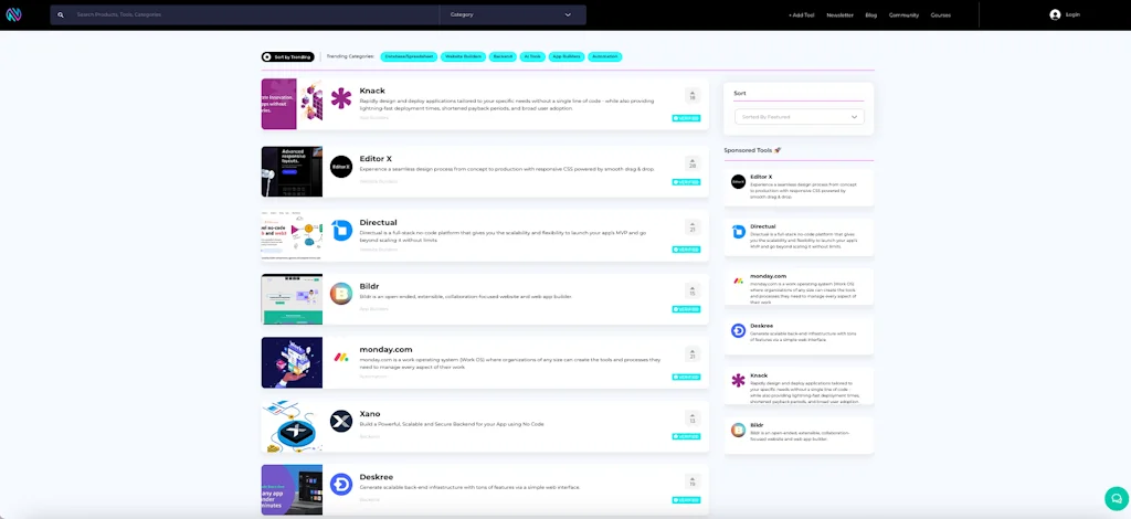 NoCodeDevs screenshot 1 of 6