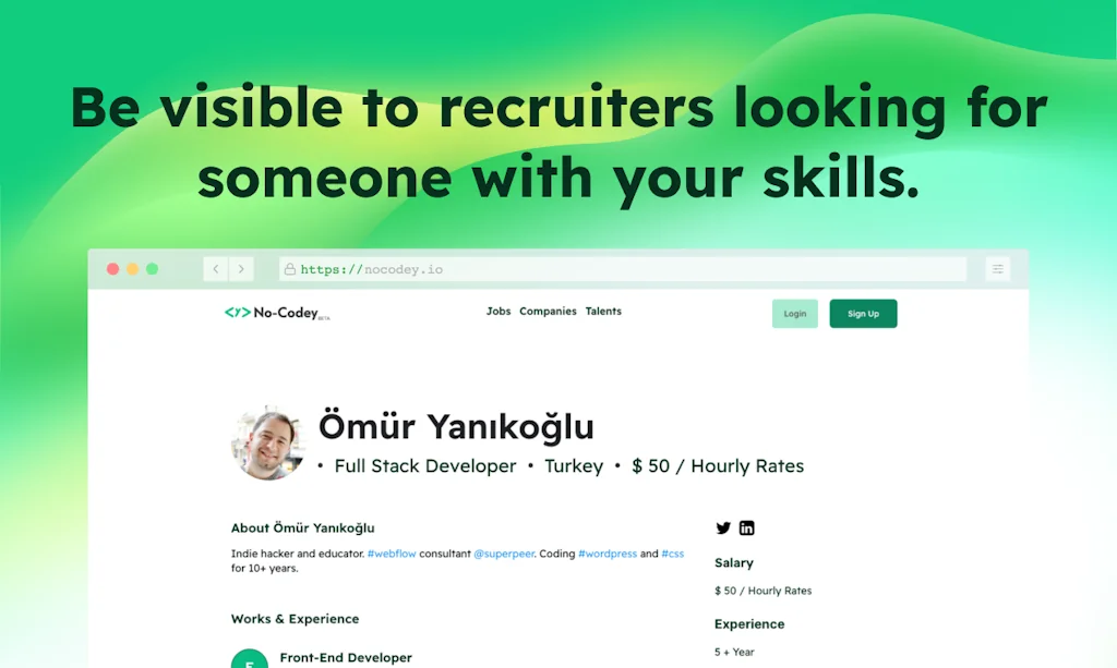NoCodey.io screenshot 3 of 5