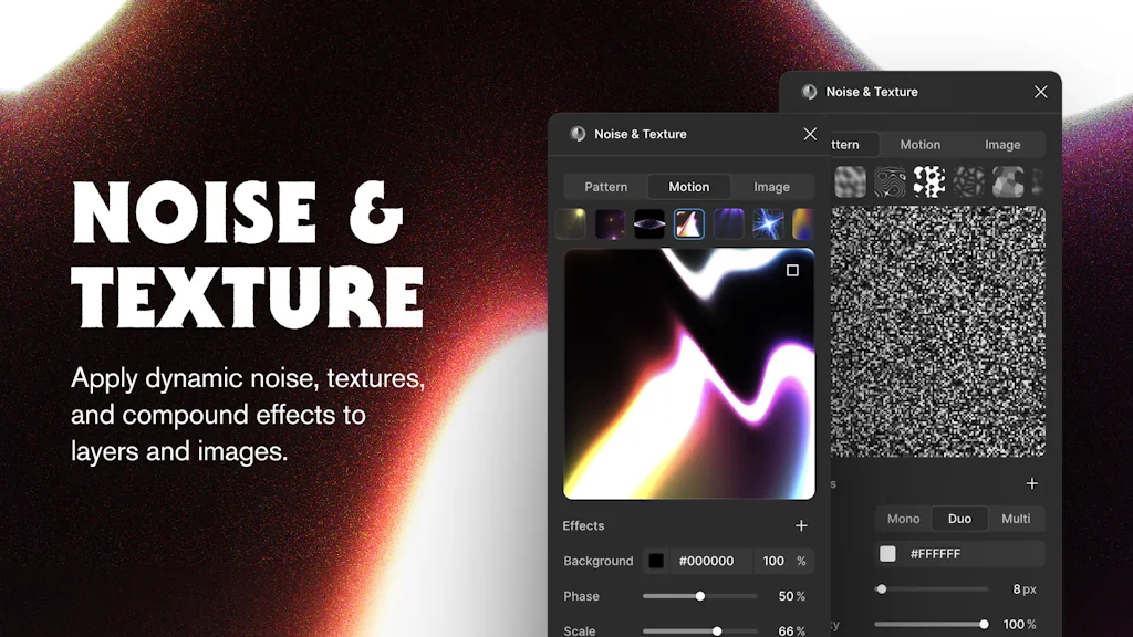 Noise & Texture for Figma screenshot 1 of 5