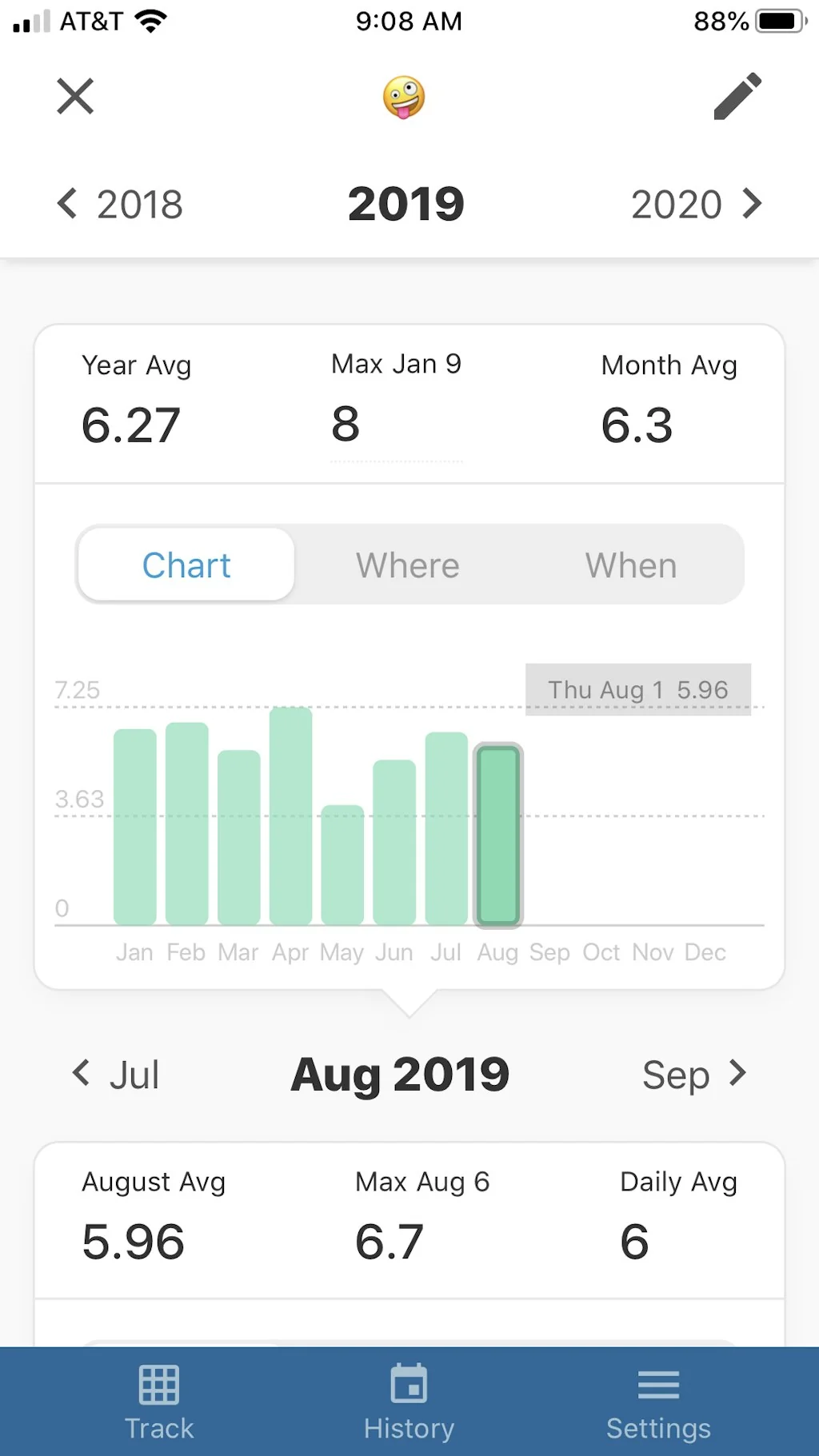 Nomie 5 screenshot 3 of 3