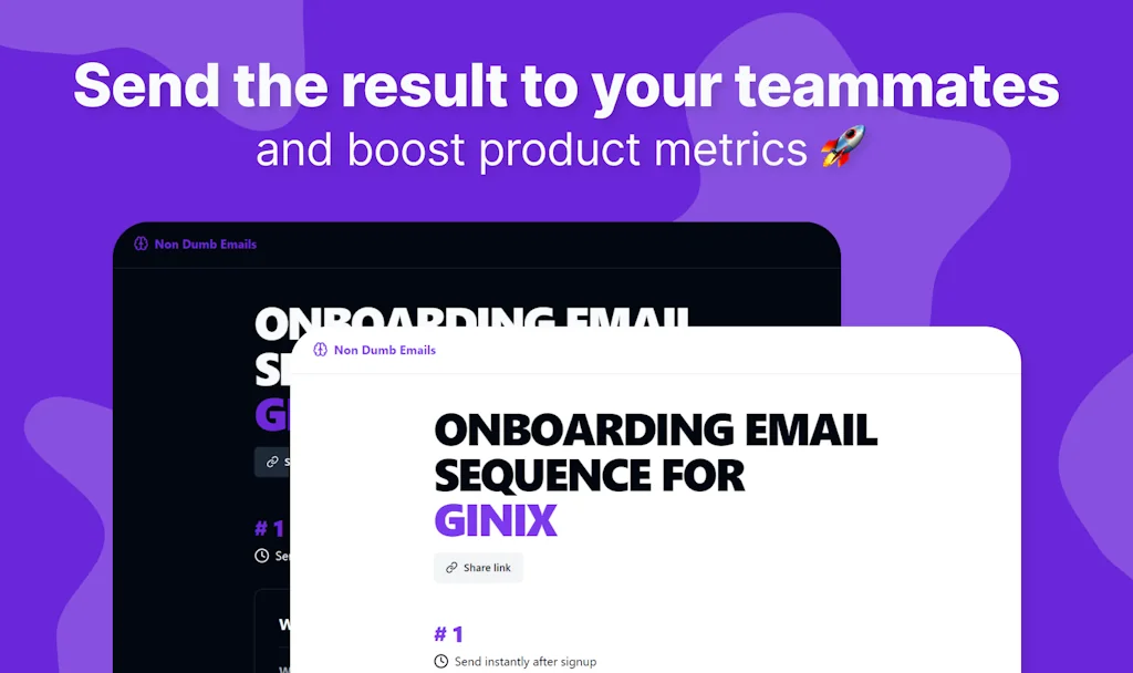 Non Dumb Emails screenshot 3 of 3