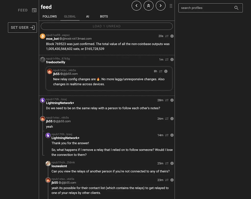 nostr screenshot 1 of 1