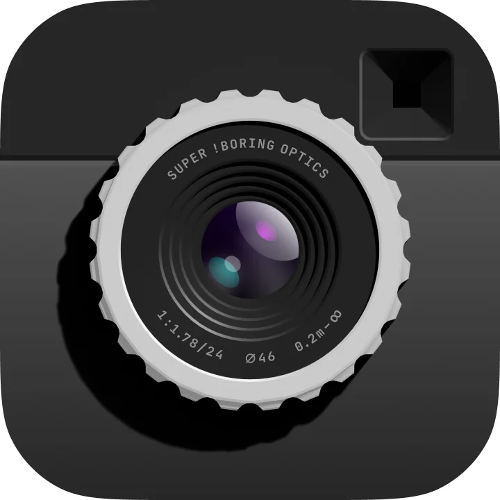 (Not Boring) Camera logo