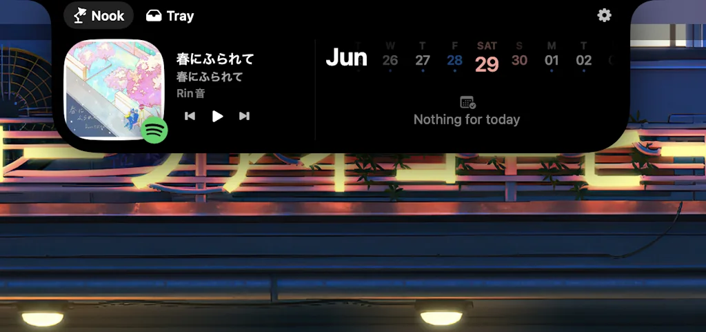 NotchNook screenshot 1 of 5