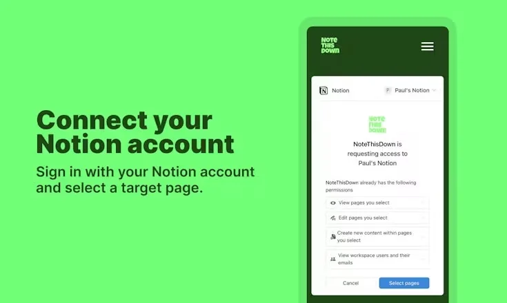 NoteThisDown screenshot 2 of 4