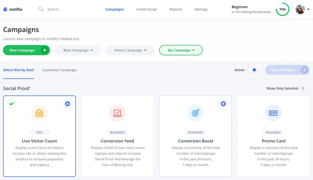 Notifia screenshot 1 of 3