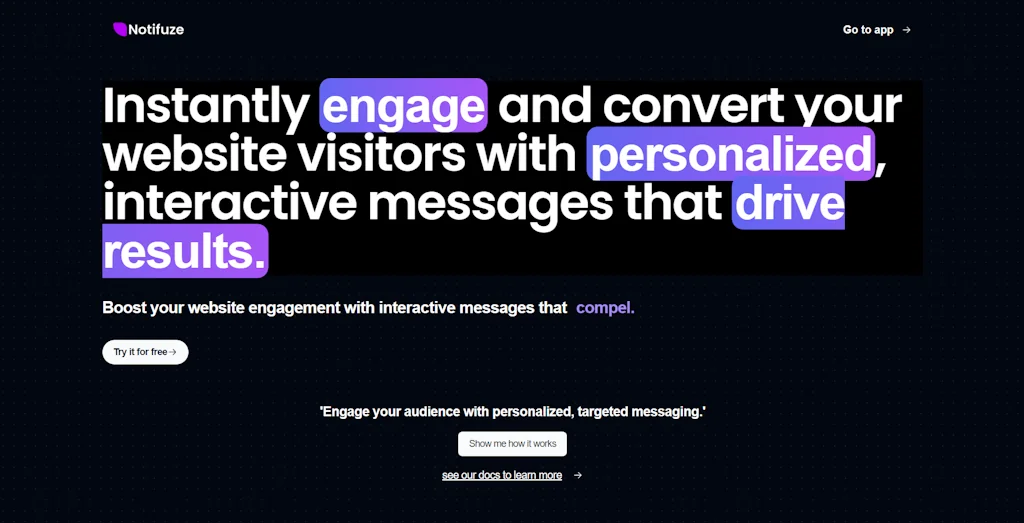 Notifuze screenshot 2 of 4