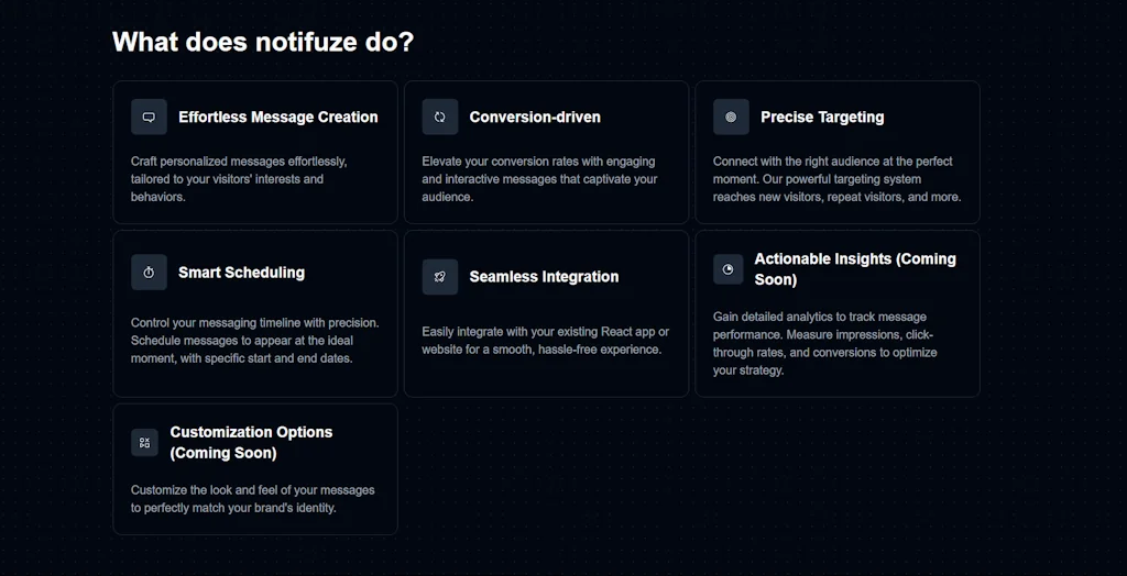 Notifuze screenshot 3 of 4