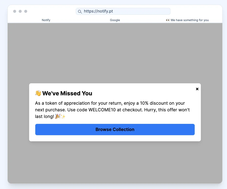 Notify.pt screenshot 3 of 3