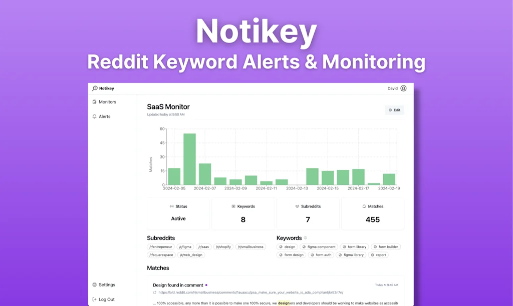 Notikey screenshot 1 of 6