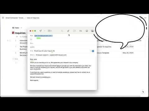 Notion Email Composer screenshot 2 of 2
