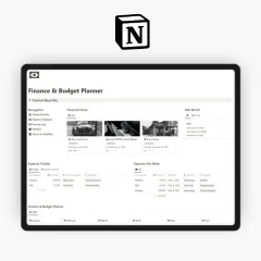 Notion Finance and Budget Planner logo