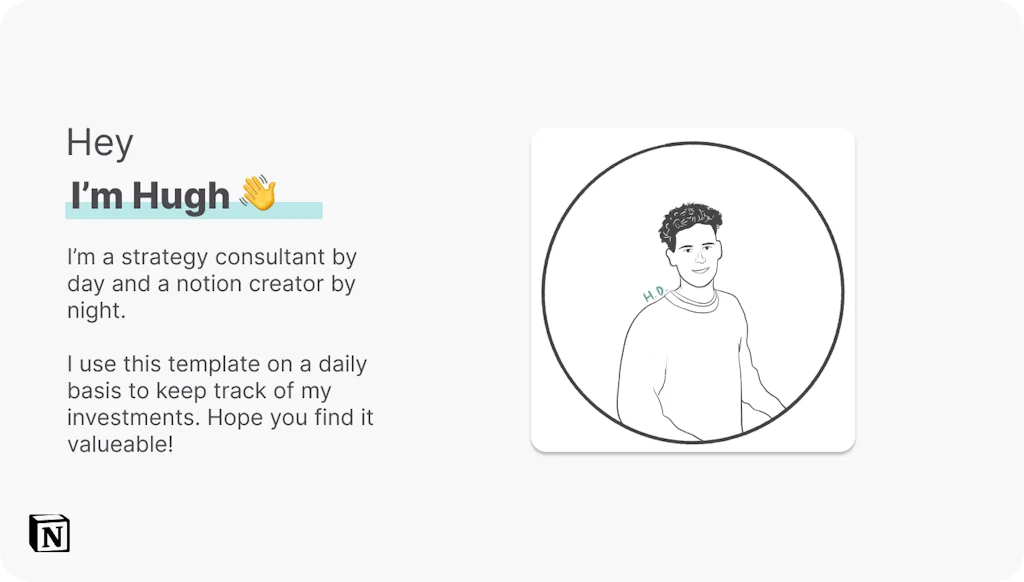 Notion Investment Dashboard screenshot 7 of 7