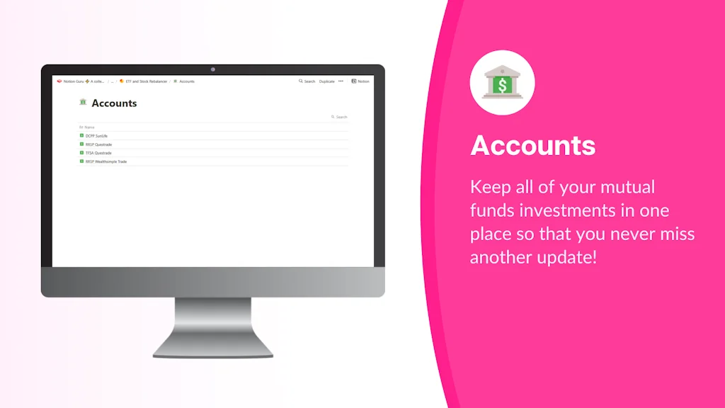 Notion Portfolio Manager screenshot 3 of 5