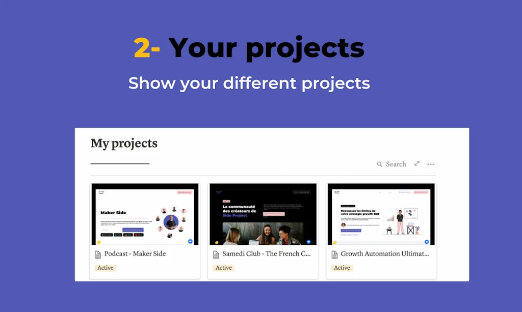 Notion Portfolio screenshot 3 of 8