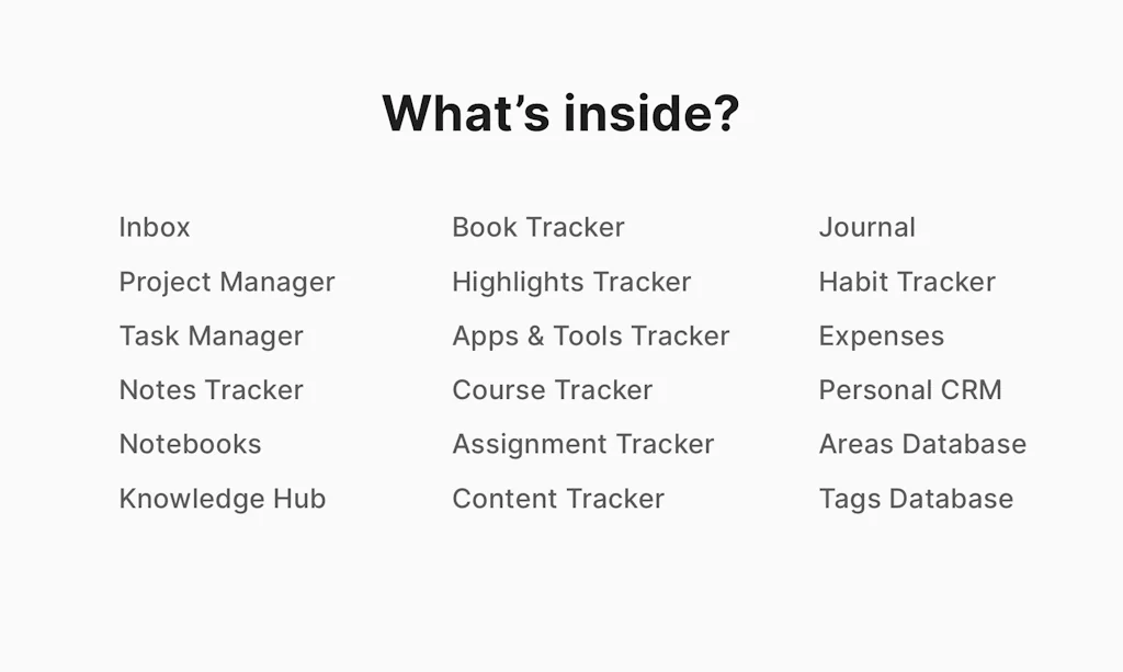 Notion Second Brain screenshot 3 of 3