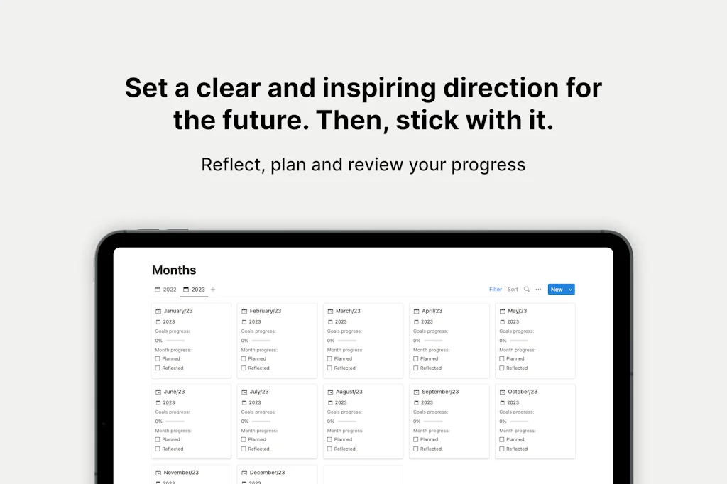Notion Ultimate Life Planner screenshot 5 of 9