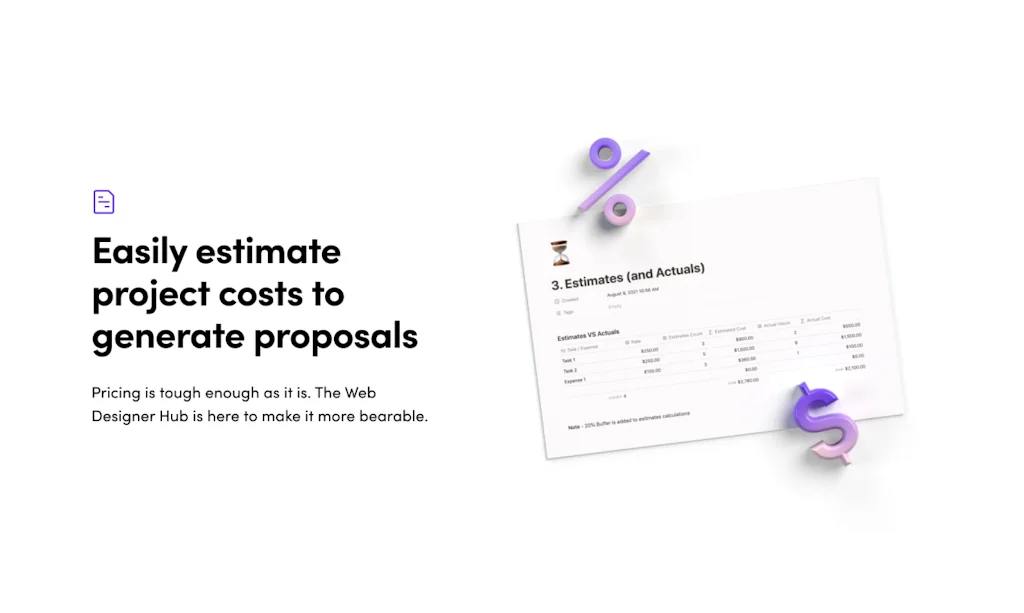 Notion Web Designer Hub screenshot 4 of 5