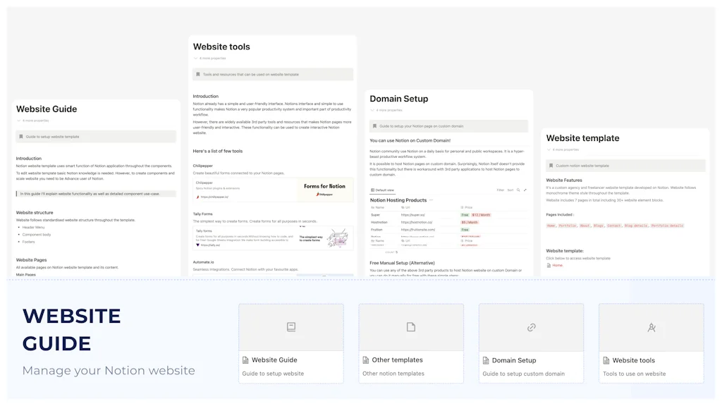 Notion Website Suite screenshot 3 of 5